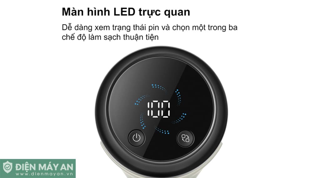 Máy hút bụi cầm tay Roborock H60 Hub Pro - Đen